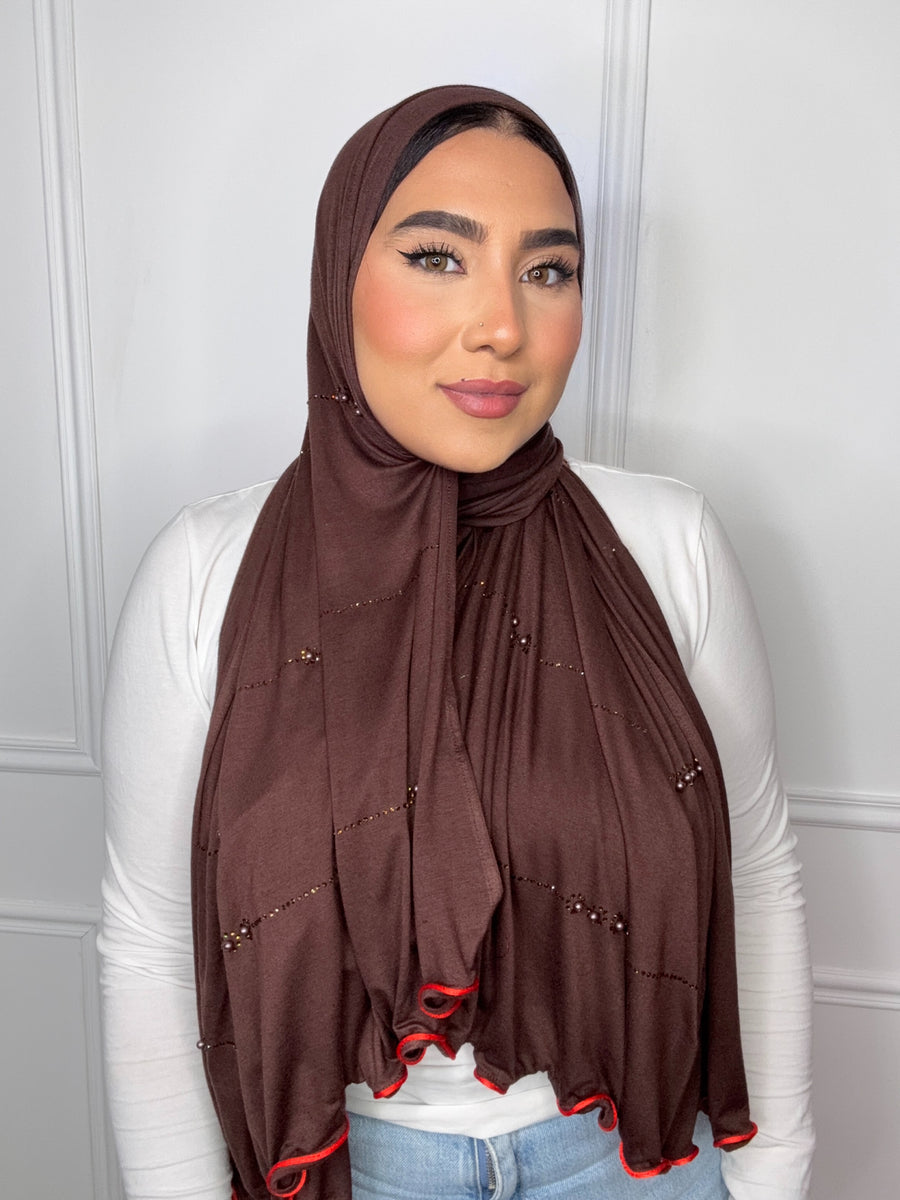 Hijab Marbré